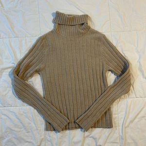 Y2K Chenille Turtleneck Medium